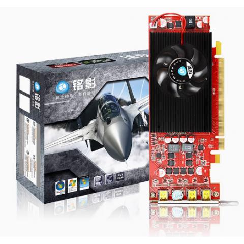 铭影HD6570 2G D5多屏显卡miniDP接口hd7670 炒股监控投影显卡