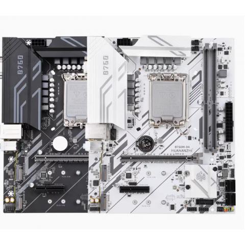 华南金牌H610/B760电脑主板CPU套装12/13代酷睿i5 12600KF/12400F